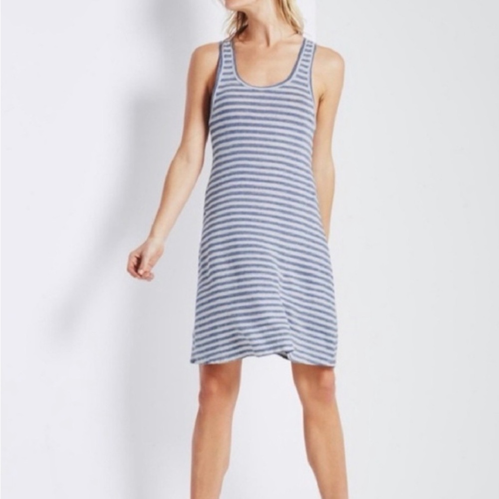 AG 100% Linen Striped Sundress (S)